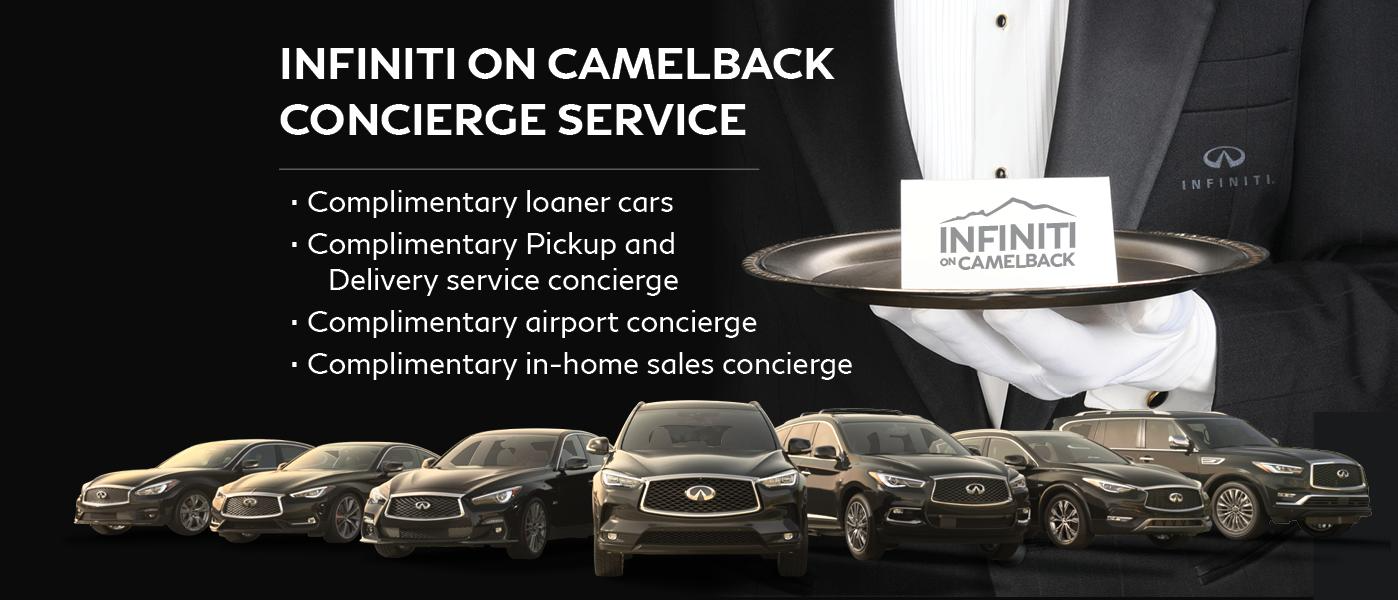 INFINITI on Camelback on Cameblack Concierge Service